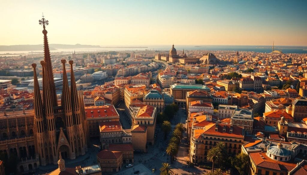 Barcelona Cityscape Barcelona Cityscape