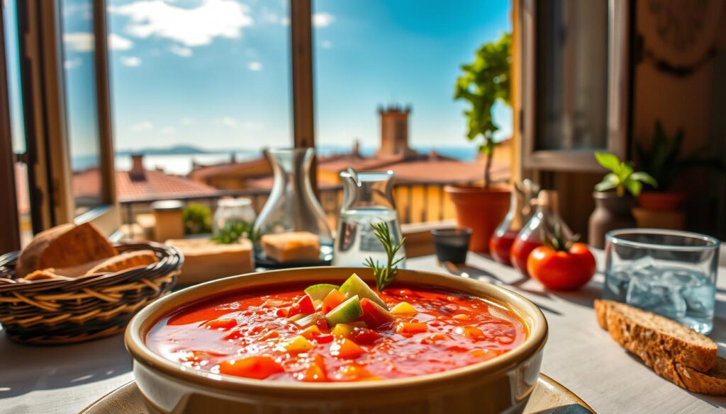 Gazpacho Traditional Spanish Soup