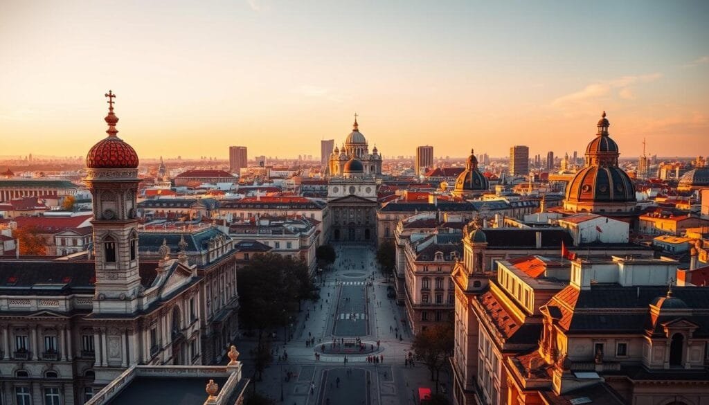 Madrid City Skyline Madrid City Skyline
