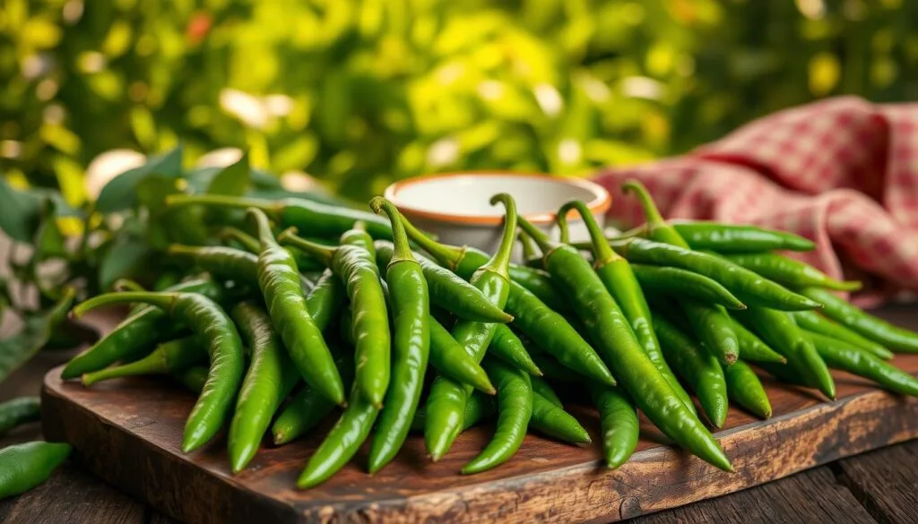Pimientos de Padrón Spanish Peppers Pimientos de Padrón Spanish Peppers