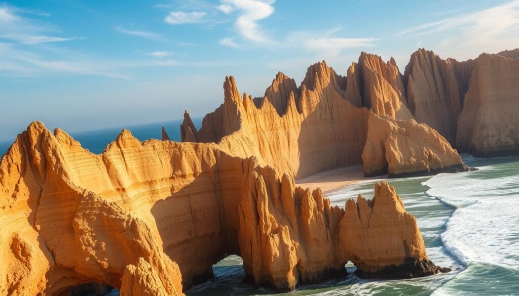 Playa de las Catedrales unique rock formations