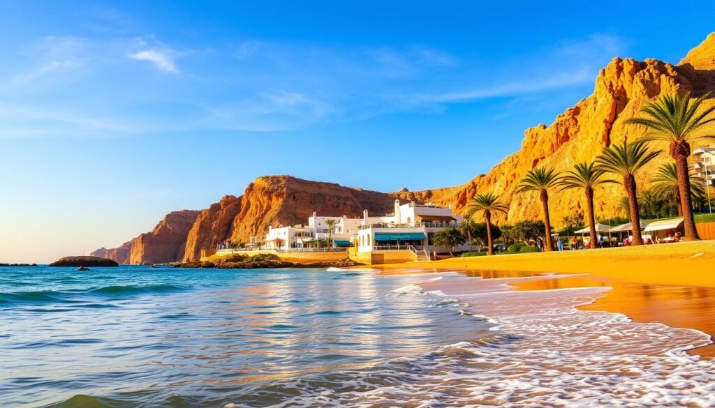 Spanish Beach Destination Landscape
