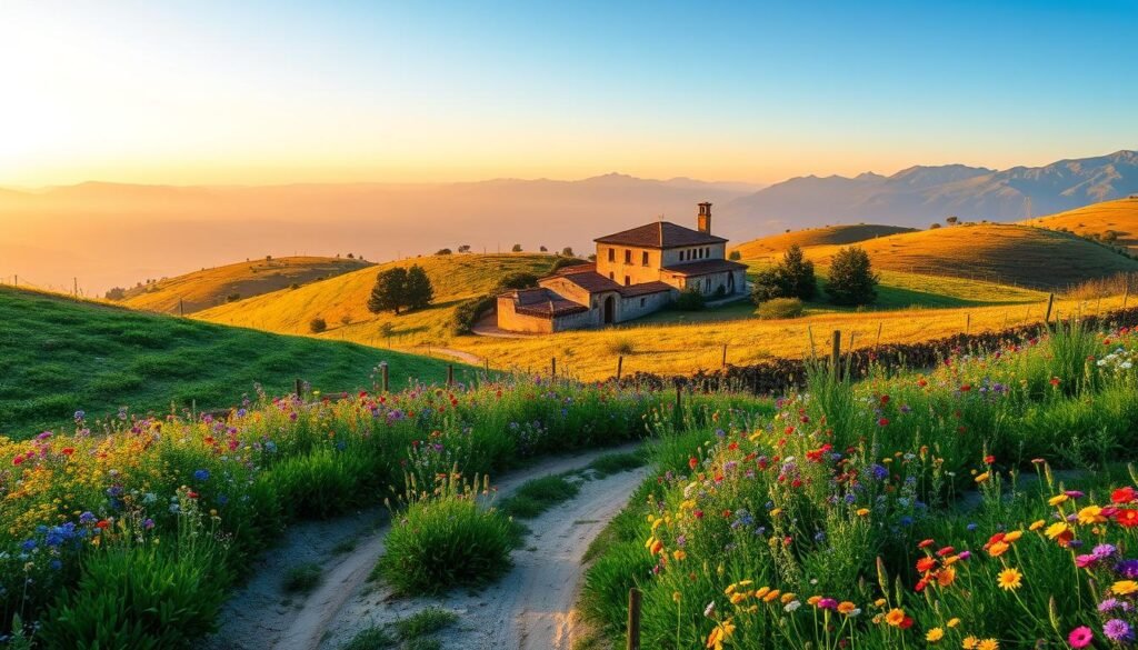 Spring Blooming in Spanish Countryside Spring Blooming in Spanish Countryside