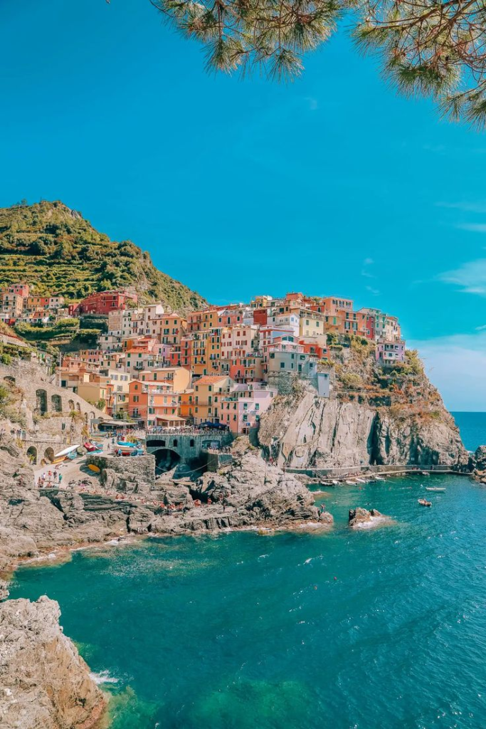 profile Qwen3-235B-A22B 3:47 pm Here are the Alt Text , Caption , Title , and Description for each of the images you provided: Image 1: Colorful Cliffside Village Alt Text : A vibrant, colorful cliffside village perched on a rocky coastline with lush green hills in the background.